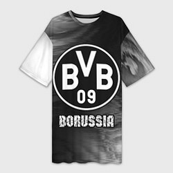 Женская длинная футболка БОРУССИЯ Borussia Art