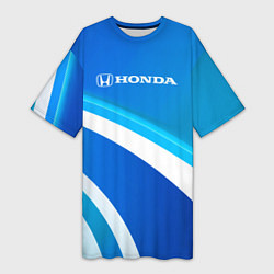 Женская длинная футболка Хонда