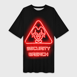 Женская длинная футболка Logo Five Nights at Freddys: Security Breach
