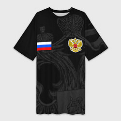 Женская длинная футболка ФОРМА РОССИИ RUSSIA UNIFORM