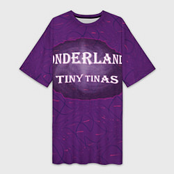 Женская длинная футболка Tiny Tinas Wonderlands Галактика