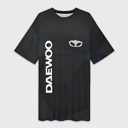 Женская длинная футболка DAEWOO Automobile