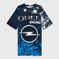 Женская длинная футболка OPEL Racing Краска