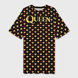 Женская длинная футболка Golden Queen