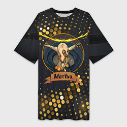 Женская длинная футболка Elden Ring Marika Марика