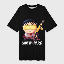 Женская длинная футболка Южный парк - South Park