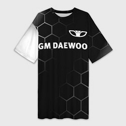 Женская длинная футболка DAEWOO Соты