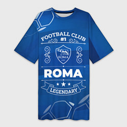 Женская длинная футболка Roma FC 1