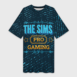 Женская длинная футболка The Sims Gaming PRO