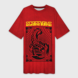 Женская длинная футболка Scorpions Rock Believer