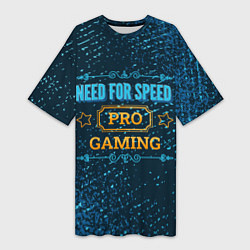 Женская длинная футболка Need for Speed Gaming PRO