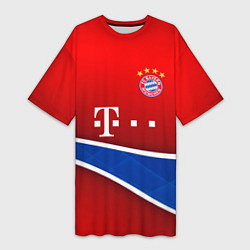 Женская длинная футболка Bayern munchen sport