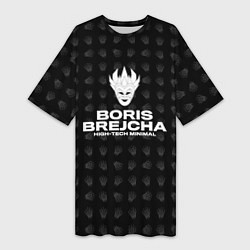 Женская длинная футболка Boris Brejcha High-Tech Minimal