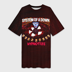 Женская длинная футболка Hypnotize - System of a Down