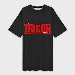 Женская длинная футболка Триган гуманоидный тайфун