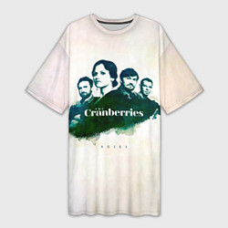 Женская длинная футболка Roses - The Cranberries