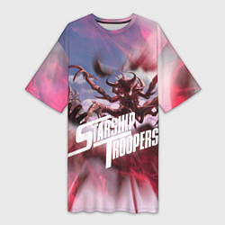 Женская длинная футболка Starship Troopers