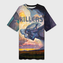 Женская длинная футболка Imploding the Mirage - The Killers