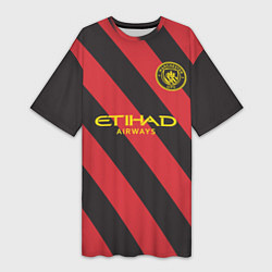 Женская длинная футболка Manchester City - Away Jersey 202223