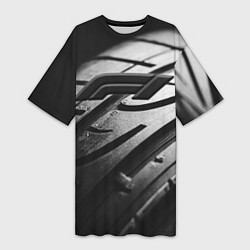 Женская длинная футболка Formula 1 - dark theme