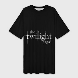 Женская длинная футболка The twilight saga