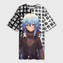 Женская длинная футболка Римуру - О моём перерождении в слизь