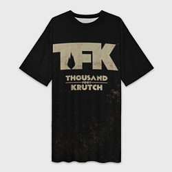 Женская длинная футболка TFK - Thousand Foot Krutch