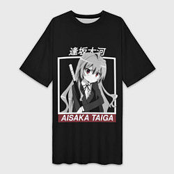 Женская длинная футболка ToraDora Aisaka Taiga