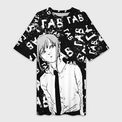 Женская длинная футболка Макима: гав-гав