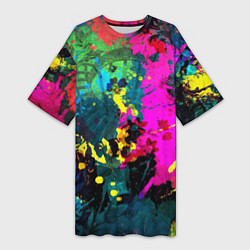 Женская длинная футболка Фиеста цвета