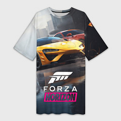 Женская длинная футболка Forza Horizon