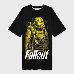 Женская длинная футболка Poster Fallout