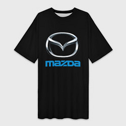 Женская длинная футболка Mazda sportcar