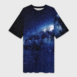 Женская длинная футболка Вселенная Стивена Хокинга