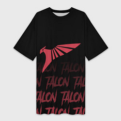 Женская длинная футболка Talon style