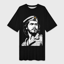 Женская длинная футболка Che Guevara - Hasta La Victoria