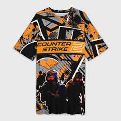 Женская длинная футболка Counter-Strike Collection