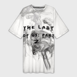 Женская длинная футболка The Last of Us цикады элли