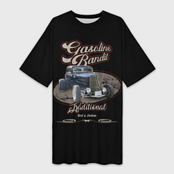 Женская длинная футболка Gasoline bandit