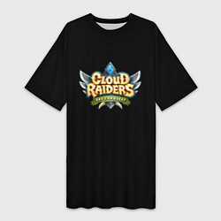 Женская длинная футболка Сloud raiders
