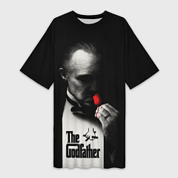 Женская длинная футболка The Godfather - Don Vito