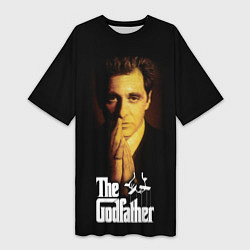 Женская длинная футболка The Godfather - Michael Corleone