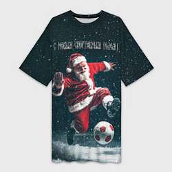 Женская длинная футболка С Новым спортивным годом