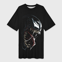 Женская длинная футболка Рёв Венома