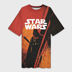 Женская длинная футболка Darth Vader - Star Wars