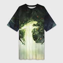 Женская длинная футболка Illustration Dragon Age Inquisition