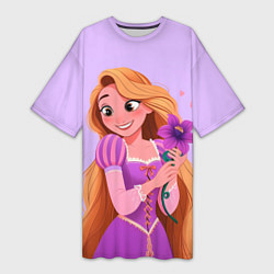 Женская длинная футболка Rapunzel - big pictures