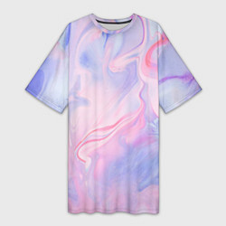 Женская длинная футболка Палитра красок