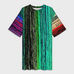 Женская длинная футболка Цветовая палитра