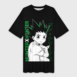 Женская длинная футболка Гон Фрикс Хантер х Хантер